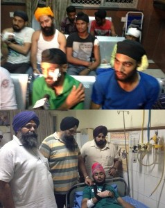 Sikhs injured during attack by Hindu Dalits