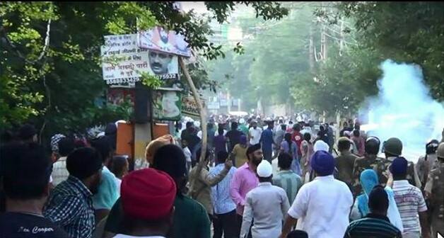 Widow colony attacked by Indians on India’s Independance Day with the support of Police