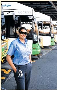 Sarbjeet Kaur, Canberra’s first female Punjabi Bus Driver