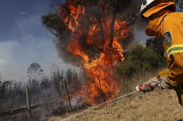 Bushfire emergencies in Western Sydney