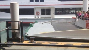 Sydney Ferry Crash, Eight injured