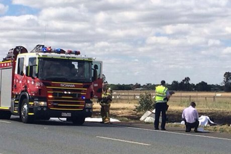 Two died in a light airplane crash near Shepparton