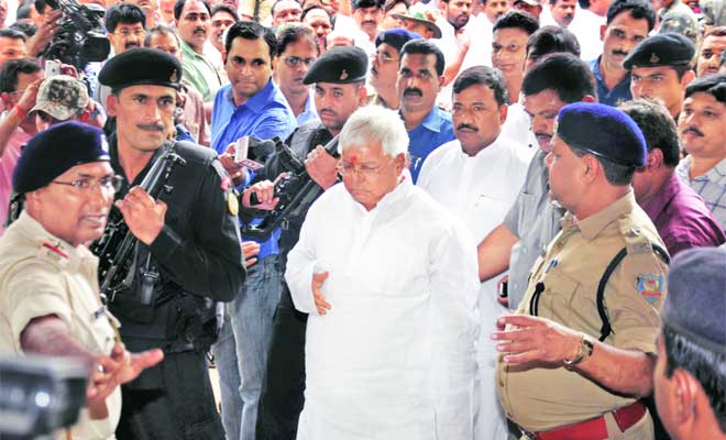 Fodder figure Lalu behind bars, disqualification process on but will take time