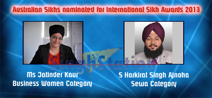 Sikhs from Australia nominated for the International Sikh Awards 2013