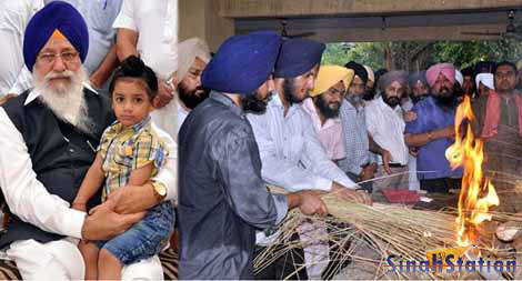 SGPC Chief Makkar’s son Tejinderpal Singh Soni cremated: Badal lays wreath