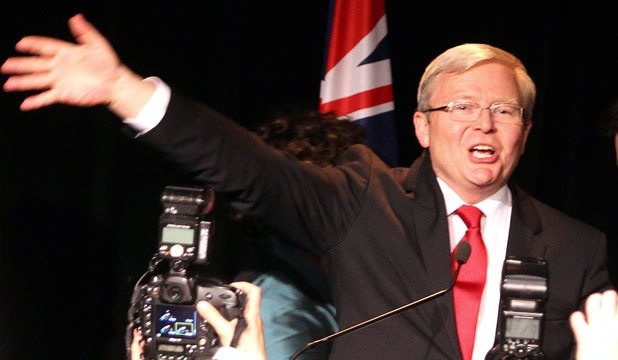 Former Prime Minister Kevin Rudd quits Parliament