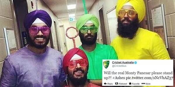 Cricket Australia apologises for ‘Offensive’ Monty Panesar Tweet