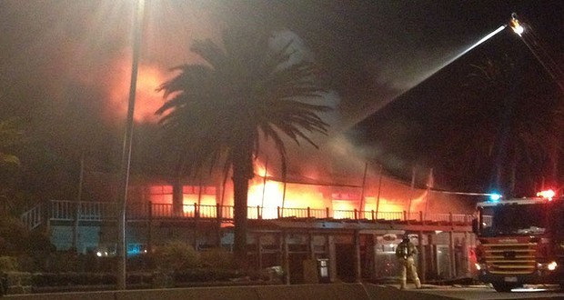 Melbourne’s iconic Stokehouse restaurant burns down