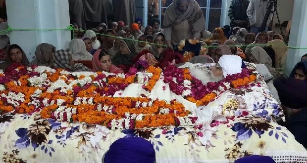 More than 80000 Sikh Sangat join Baba Daya Singh ji’s funeral