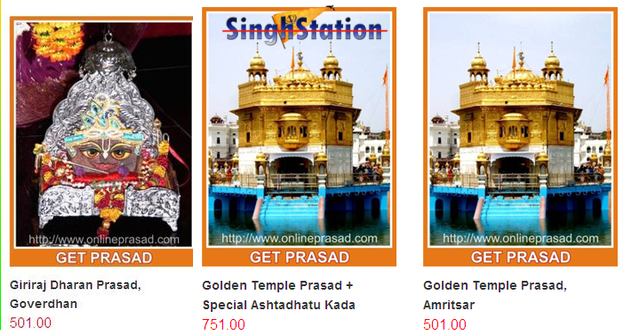 Harmandir Sahib ‘parshad’ now selling online and delivering at your doorstep