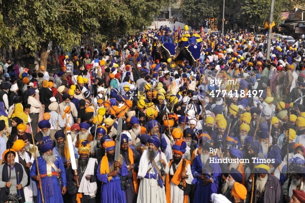 Thousand of Sikhs celebrated Delhi Fateh Diwas at Red Fort