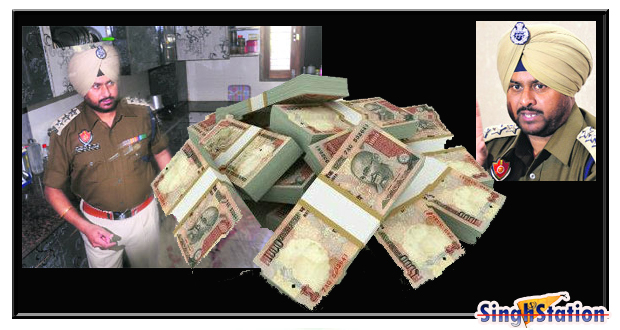 Mohali DSP held with Rs 40 lacs hawala money bribe