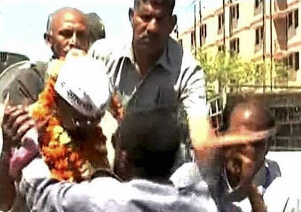 Kejriwal slapped second time in Delhi; AAP blames BJP