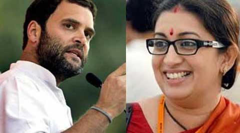 BJP picks Smriti Irani to take on Rahul Gandhi in Amethi