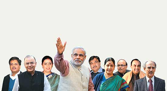 Naredra Modi's Cabinet