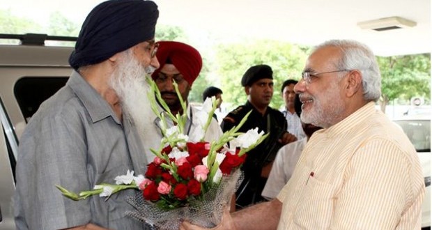 badal-modi-meet-1984