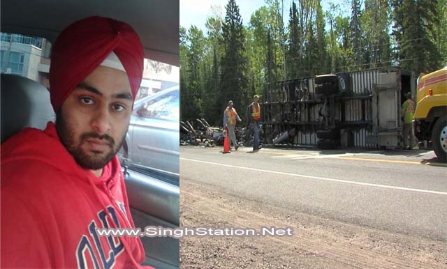 Canada based Punjabi truck driver Ranbir Sandhawalia died in truck crash