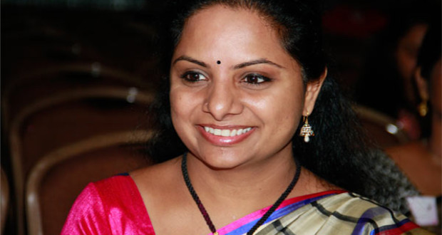 Case filed against TRS MP Kavitha for saying J&K and Telangana not part of India