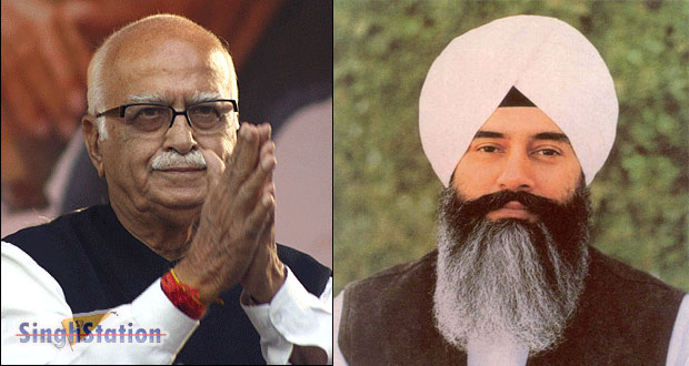 advani-meets-dera-beas-head-gurinder-dhillon