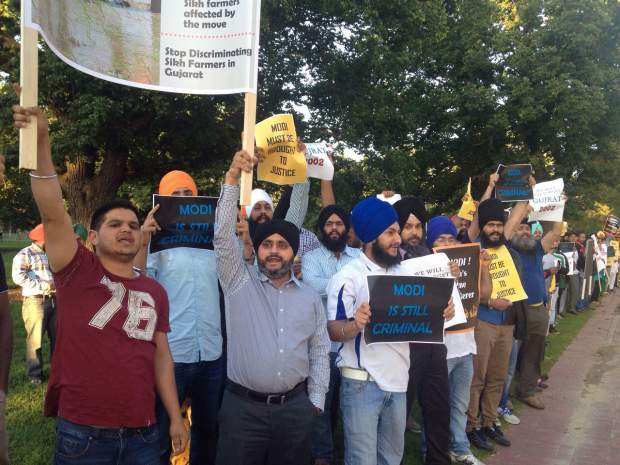 Melbourne protest against Modi