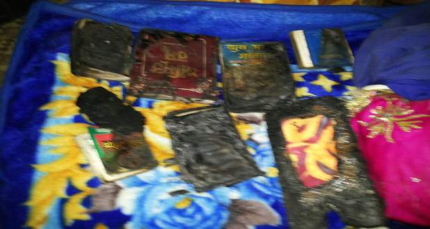 Tension in TarnTaran village over burning of Guru Granth Sahib Saroop