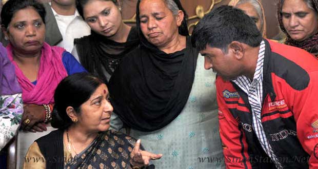 punjabi-iraq-hostages-families-meet-sushma-swaraj