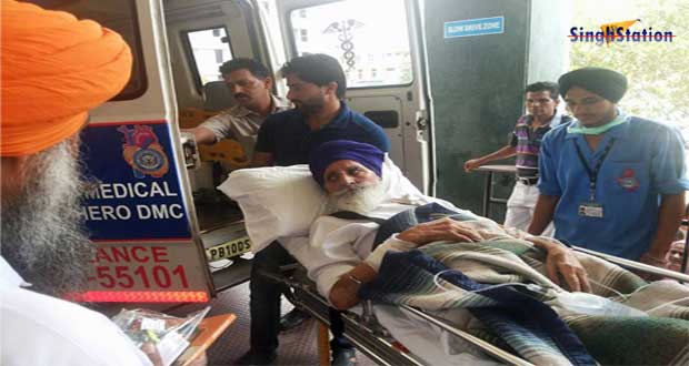 Cops pick up Bapu Surat Singh again, Admitted at PGI Chandigarh