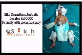 sikh-samaritans australia helps poor gursikh family