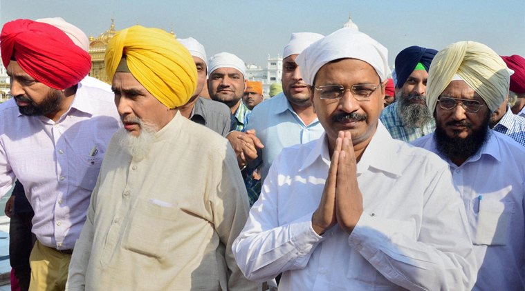 kejriwal visits punjab