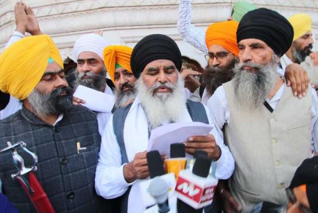 Bandi Chhorh Divas: Sarbat Khalsa appointed Jathedar address Sangat outside Akal Takht