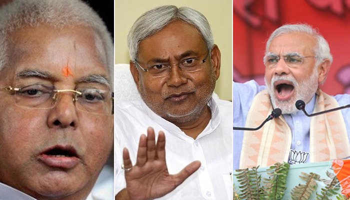 nitish lalu modi