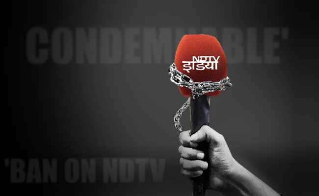 Centre puts NDTV India Ban Put On Hold