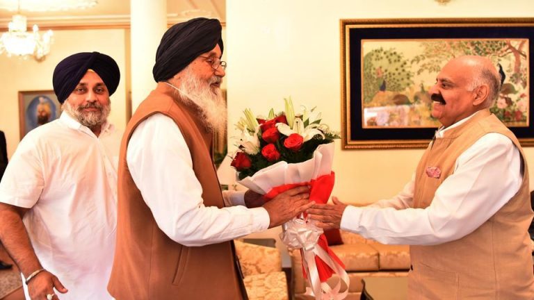 Punjab CM Badal resigns