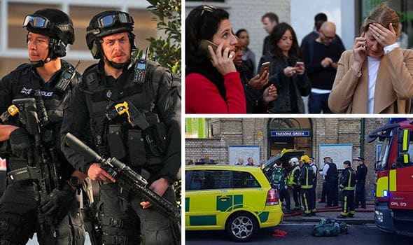 London Underground explosion