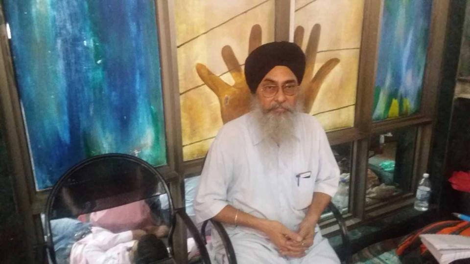 gurpreet father donate his eyes