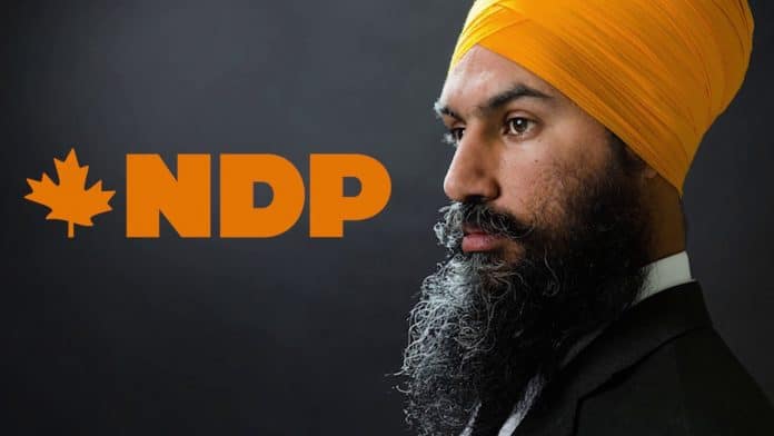 jagmeet singh ndp leader canada