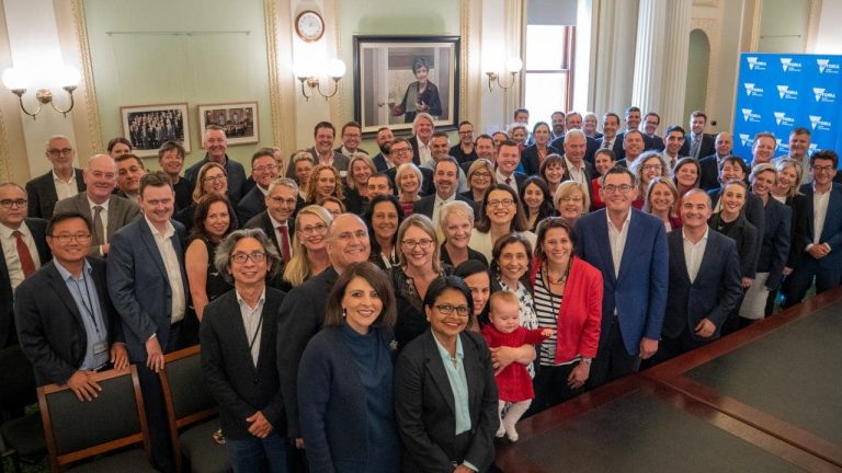 daniel andrews labor 50 percent women cabinet