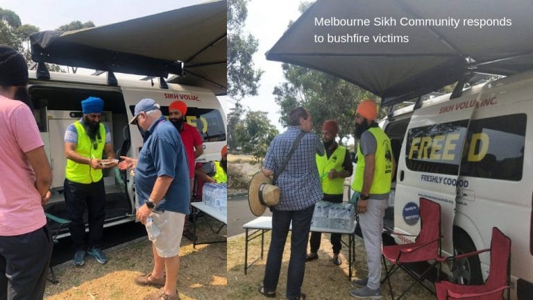 bunyip bushfire sikh relief