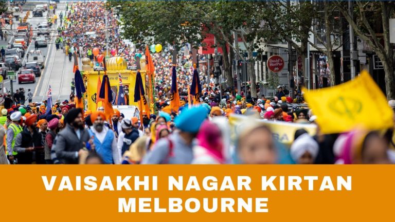 Thousands gather for Melbourne’s Vaisakhi Nagar Kirtan