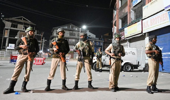 india kashmir lockdown