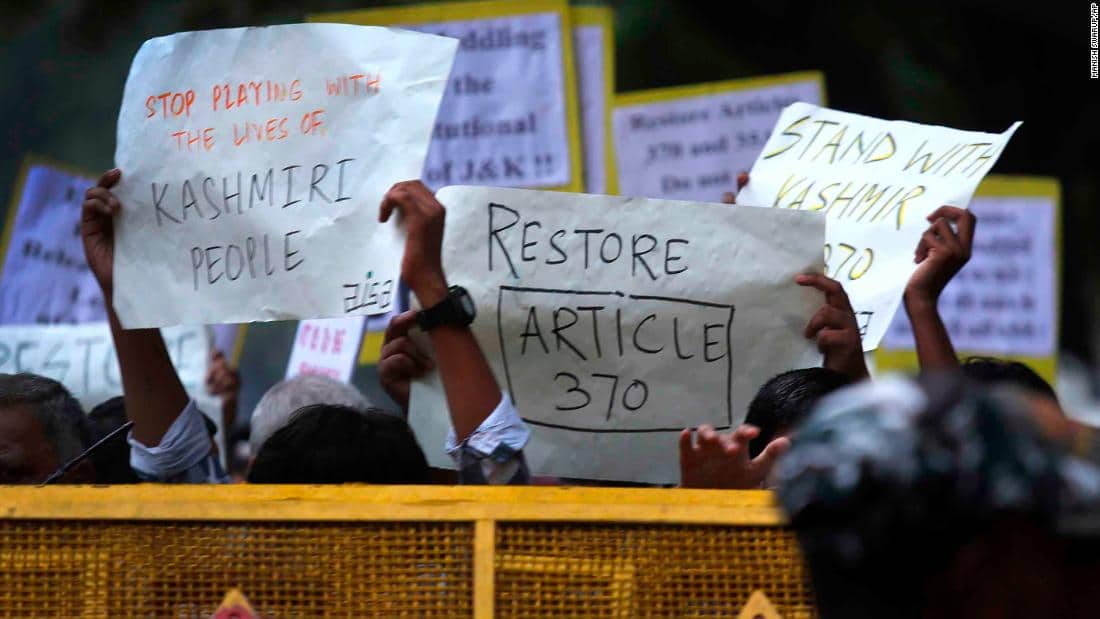 kashmir article 370 scrapped