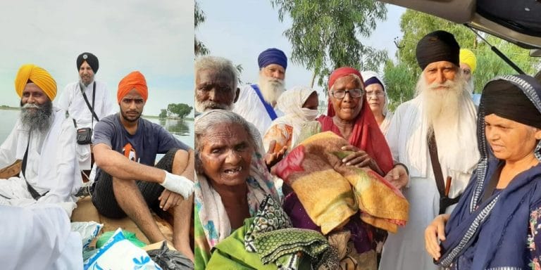 sikh relief punjab flood relief 2019