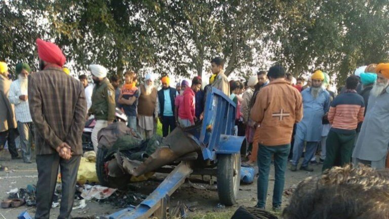 TarnTaran nagar kirtan firecrackers explosion