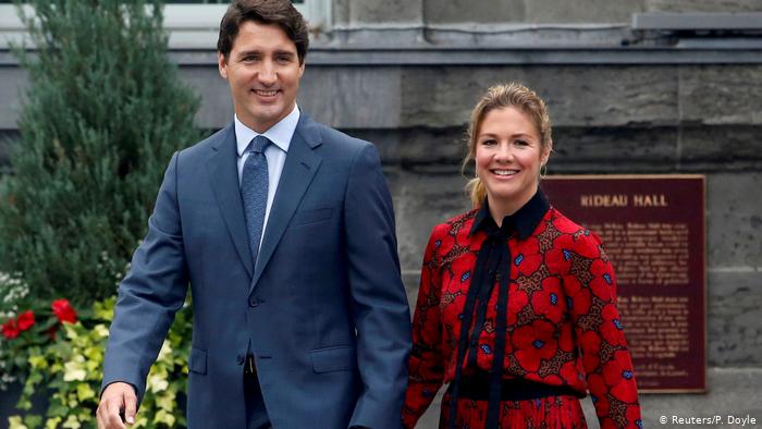 justin trudeau wife sophie trudeau diagnosed with covid-19