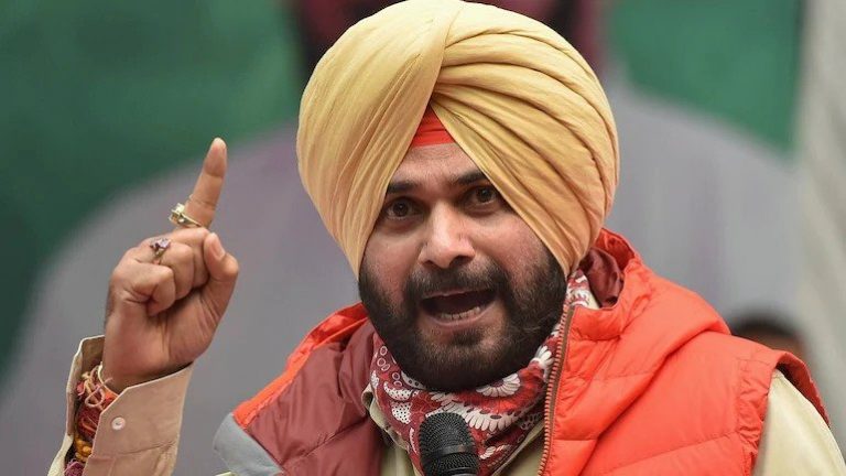 navjot sidhu resigns