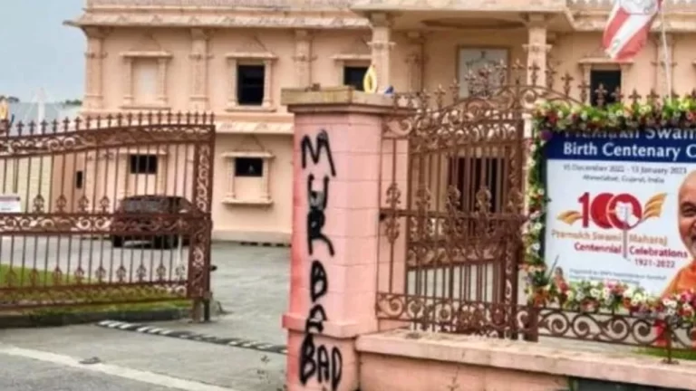 melbourne hindu temple vandalism
